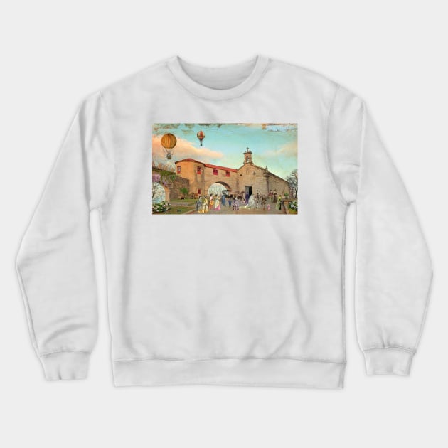 Boda en la capilla de San Roque Crewneck Sweatshirt by PrivateVices